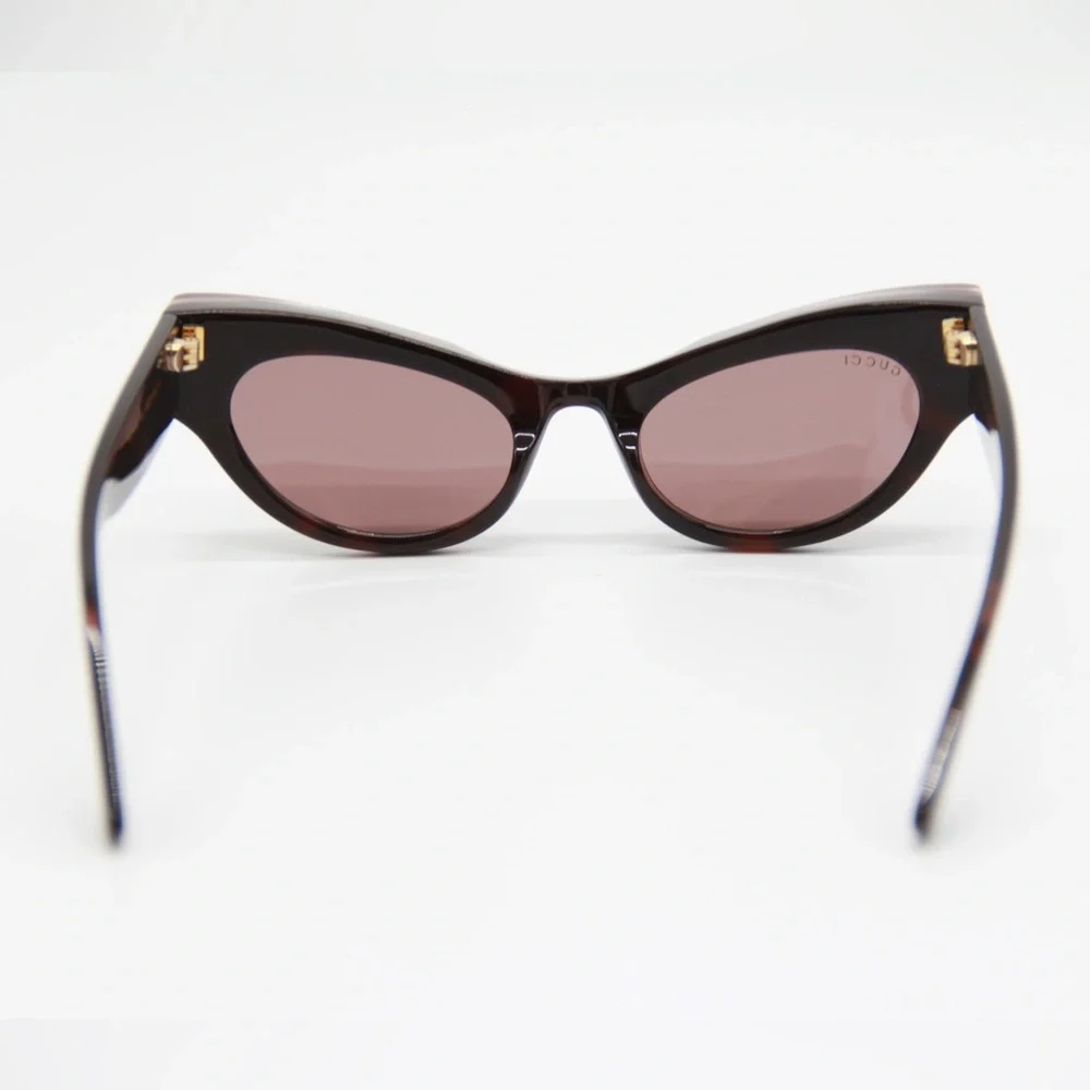 NEW GUCCI WOMEN PURPLE CAT EYE SUNGLASSES GUCCI